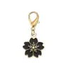 Colgante de Lazo de Aleación Flor de Cerezo Cierre Universal DIY Ropa Llavero Bolso Collar Pendiente Accesorios