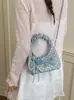 2026 Nuevo Bolso de Hombro de Moda para Mujer, Lindo, de Lunares con Lazo, Cadena Cruzado, Bolso Nube