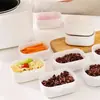 Sub-embalagem de arroz integral congelado em caixa almoço multigranos redução de gordura refeição quantificada pequena caixa de almoço recipiente para vegetais caixa de armazenamento para geladeira