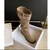 Versión de cuero suave~botas largas de caña ancha plisadas, botas por encima de la rodilla, botas largas de tacón grueso, botas de plataforma para mujer, botas altas de montar