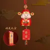 Colgante creativo para coche estilo chino de Buda, Guanyin y Dios de la Fortuna, popular en templos, decoración para espejo retrovisor de coche, disponible para dropshipping