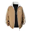 Nueva Chaqueta Reversible con Cuello Alto para Hombre, Nueva Colección Primavera y Otoño Estilo Americano Fresco de Marca de Moda Chaqueta Casual para Pareja para Hombre