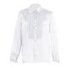 Camisa de Halloween, Camisa de Carnaval, Roupa de Apresentação de Baile com Babados de Manga Comprida, Roupa de Palácio, Fábrica de Fonte Transfronteiriça