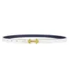 Cinturón Fino de Cuero con Hebilla de Placa para Mujer de Verano Todo Fósforo de Piel de Vaca Decorativo para Pantalones Cinturón Simple de Moda