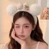 Diadema de Peluche Especial para Lavado Facial Coreano Diadema Exquisita de Alta Gama para Chicas Pinza para el Cabello Esponjosa Pinza para el Cabello Goma para el Cabello Tocado
