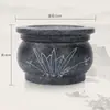 Incensário para Suprimentos Sacrificiais, Incensário de Pedra Doméstico, Uso Externo, Queima de Incenso ao Ar Livre, Incensário Esculpido em Pedra, Templo