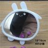 Espejo de belleza de mascota lindo de una cara de escritorio espejo de tocador colorido espejo de maquillaje portátil venta caliente al por mayor tienda de dos dólares