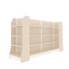 Estantería de tienda de conveniencia, estantería de supermercado, estantería de acero de madera para venta al por mayor, estantería de tienda de refrigerios, estantería de farmacia de supermercado boutique.