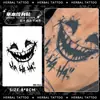 Colección Serie Dorso de la Mano Pegatinas de Tatuaje Herbal Impermeables Duraderas Tatuajes de Jugo Semipermanentes No Reflectantes Dorso de la Mano