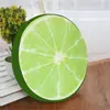 Cojín de Fruta Dx7L Cojín Redondo para Silla Cojín para Silla de Comedor de Estudiante Taburete Cojín Extraíble y Lavable Cojín Engrosado de Sandía