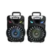 Altavoz de audio Bluetooth nuevo transfronterizo portátil portátil tarjeta disco U cuadrado multifuncional baile K-song audio