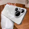 Adequado para Capa de Celular Huawei Mate80Pro, Fio de Pena Galvanizado Cristal de Gelo Vidro Pura80 com Película para Lente, Anti-Queda N14