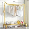 Novo Varal de Chão com Orelhas de Gato Cabide para Quarto de Aluguel Vertical Multifuncional Cabide de Roupas Artefato para Secar Roupa e Colcha na Varanda
