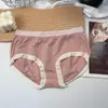 Calzones de Cintura Media para Mujer, Refuerzo de Algodón Puro, Antibacterianos, Transpirables, Ropa Interior Sin Costuras de Seda Helada, Estilo para Niñas, Disponibles en Múltiples Colores, Cómodos y Suaves con la Piel