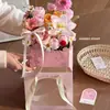 Dia das Mães Dia da Mulher Bolsa de Exibição Portátil Caixa de Arranjo de Flores Jardim de Primavera Fresca Presente de Feriado Aconchegante Atacado