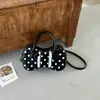 2026 Nova Moda Coreana Versátil Bolsa de Mão de Bolinhas, Bolsa Almofada de Luxo Nicho, Bolsa de Ombro e Transversal para o Dia a Dia