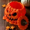 Tigela de Doces de Abóbora de Resina de Halloween Tigela de Doces de Abóbora de Halloween Derretendo