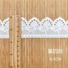 Renda de Algodão Solúvel em Água Novo Estilo Bordada por Computador com Linha de Algodão Acessórios Decorativos para Roupas Renda Atacado do Fabricante