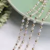 Accesorios para Joyería DIY Cristal Circonita Borde Cortado Irregular Cadena Hecha a Mano Pasador de Pelo Collar Borla Cadena Suelta
