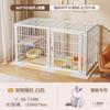 Valla de Jaula para Perros Mascota Interior Barrera para Perros Pequeños y Medianos Corgi Teddy Bichón Kennel Especial