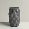 Vaso de vidro colorido transparente estilo Ins com abertura pequena para flores hidropônicas, vaso para arranjo de flores de mesa, ornamento decorativo atacado
