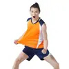 Traje de voleibol de secado rápido para hombre, traje de bádminton, chaleco, verano, venta al por mayor, compra en grupo, imprimible, número de impresión A832#