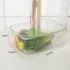 Caixa de Armazenamento com Tampa para Petisco de Pés de Frango em Conserva e Vegetais, Caixa de Conservação para Geladeira, Recipiente de Plástico, Selado para Frescor