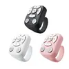 Controle Remoto Bluetooth para Celular Douyin Vídeo Curto Foto Kuaishou E-Book Selfie Deslizar Virar Página Anel Sem Fio