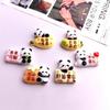 Accesorios Lindos de Panda de Resina para DIY Funda de Teléfono Pasador Vaso de Agua Tablero de Coche Pegatina Materiales al por Mayor