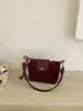 Bolsa de Ombro/Transversal Feminina Design Nicho Coreano Suede Pelúcia Cor Sólida Bolsa de Axila Nova Moda 2026 para o Dia a Dia