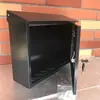 Buzón de chapa de acero laminado en frío buzón de metal con spray de plástico a prueba de lluvia buzón de montaje en pared con cerradura buzón creativo extragrande