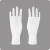 Guantes de Seda de Hielo de Medio Dedo con Protección Solar Ligeros Transpirables para Ciclismo Deportes Manicura Recolección de Té Estilo Universal Protección Solar Guantes Largos para Mujer