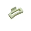 Pinza de Garra Mate de 6.5 cm Cuadrada Rectangular Pinza Sencilla Elegante Pasador para Recogido Grande Pinza de Tiburón Accesorio