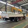País de Exportação Sanchengli Caminhão Guindaste de 8 Toneladas Dongfeng Original Xcmg 6.3 Toneladas 8 Toneladas 10 Toneladas Caminhão Guindaste Preço