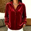 Camiseta de manga larga para mujer de terciopelo coreano, nueva para otoño e invierno, cruzada europea y americana de Amazon TK2026, top de manga larga de moda para mujer