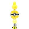 Amazon Girasol Caricatura Bolígrafo Accesorios PVC Doble Cara Cuentas de Refresco Creativo Bolígrafo con Cuentas Cuentas de Bollo con Cuentas