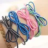 Anillo para el Cabello de Lazo Estilo Coreano Banda para el Cabello de Dos Colores Cuerda para el Cabello de Mujer de Corea del Sur Adorno para la Cabeza Cuerda para el Cabello de Doble Nudo