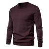 Suéter cálido y grueso de comercio exterior transfronterizo de otoño e invierno para hombre, suéter ajustado de cuello medio para hombre, suéter para hombre multicolor en stock de punto