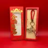 Llavero de Lámina de Oro Imitación para la Buena Suerte, Suministro Directo de Fábrica al por Mayor, en Stock