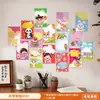 Decoración de Ambiente para Examen de Ingreso a Secundaria y Preparatoria 2026 para Salones de Preescolar y Primaria, Tarjetas Postales Inspiradoras, Tarjetas de Felicitación, Tarjetas de Juramento de los Cien Días, Decoraciones con Temática de Gatos