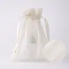 Bolsa de organza personalizada para embalagem de presente, múltiplos materiais disponíveis, fabricação rápida de amostras, embalagem a vácuo disponível para envio, suporta etiquetagem