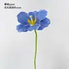 Ramo de Tulipanes Artificiales sin Hojas de Estilo Francés de una Sola Cabeza para Bodas, Decoración de Sala de Estar y Mesa de Comedor al por Mayor