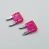Fusível automotivo fusível de carro MINI tamanho pequeno inserção de fusível carro ponta de fusível tamanho pequeno 1A-40A Placa de zinco