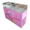 Recipiente Comercial Multicamada Grande Capacidade Durável Anti-Corrosão Camada Única e Dupla Opcional Suporte Personalizado Recipiente Comercial para Fritura