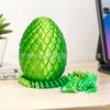 Impresión 3D Piña Huevo tamaño pequeño traje Adornos Juguetes Creativos para Niños Regalo Hecho a Mano Decoración de Color Mini Juguete de Moda