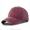 Gorra de Béisbol Vintage Lavada Lisa para Hombre, Gorra Casual Retro de Color Sólido para Mujer, Venta al por Mayor