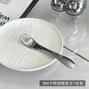 304 aço inoxidável criança colher garfo conjunto alimentação infantil alimentação complementar colher alça curta sobremesa garfo sobremesa colher complementar