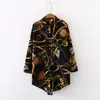 Em estoque, design único, camisa feminina de verão estilo coreano em chifon com proteção solar, comprimento médio, manga longa
