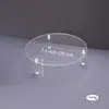 Nuevo Soporte de Exhibición Transparente de Acrílico Transfronterizo para Pasteles, Plantas, Postres, Joyería y Figuras