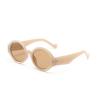 Lentes Xunge 95130 redondos color jalea carey montura pequeña foto callejera gafas de sol de color sólido gafas de sol para mujer gafas de sol para hombre